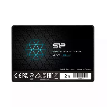 2,5-Zoll-SATA-III-SSD Silicon Power SP004TBSS3A55S25 – 4 TB, 500/450 MB/s, 7 mm