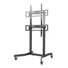 Techly ICA-TR68M TV-Wandhalterung/Standfuß 2,54 m (100 Zoll) Schwarz