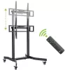Techly ICA-TR68M TV-Wandhalterung/Standfuß 2,54 m (100 Zoll) Schwarz