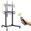 Techly ICA-TR68M TV-Wandhalterung/Standfuß 2,54 m (100 Zoll) Schwarz