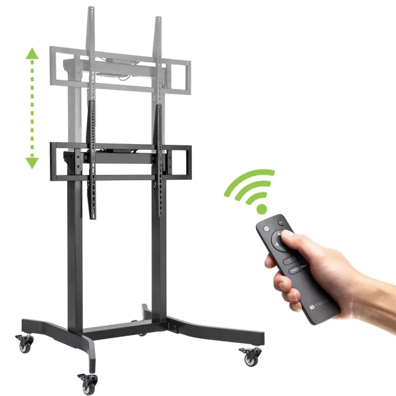 Techly ICA-TR68M TV-Wandhalterung/Standfuß 2,54 m (100 Zoll) Schwarz