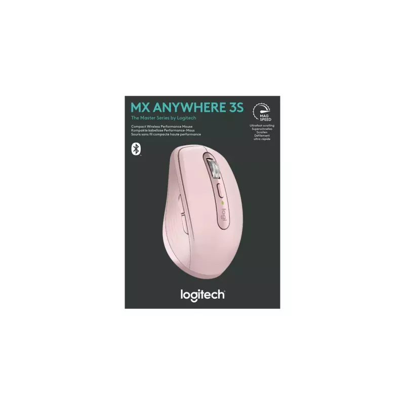 Maus Logitech MX 3S Pink USB Optisch