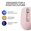 Maus Logitech MX 3S Pink USB Optisch