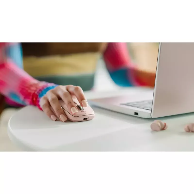 Maus Logitech MX 3S Pink USB Optisch