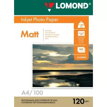 Inkjet-Fotopapier Lomond 0102003 matt 120 g/m² A4 100 Blatt