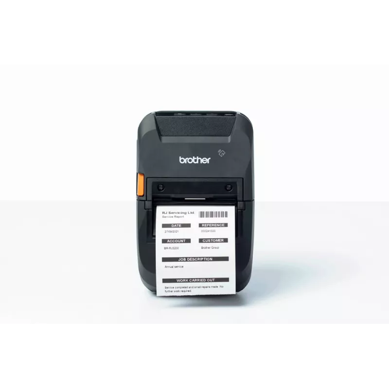 Brother RJ3230BL Etikettendrucker Thermotransfer 203 x 203 DPI 127 mm/sec Drahtlos Wi-Fi Bluetooth