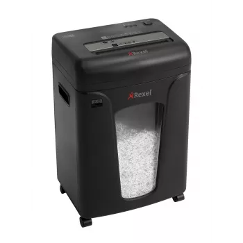 Rexel Mercury REM820 Jam Free Shredder P5, Mikroschnitt, Arbeitsbreite 22,5 cm, Schnittgröße 1,9 x 15 mm, Auffangvolumen 21 L, 220 Blatt, 58 dB