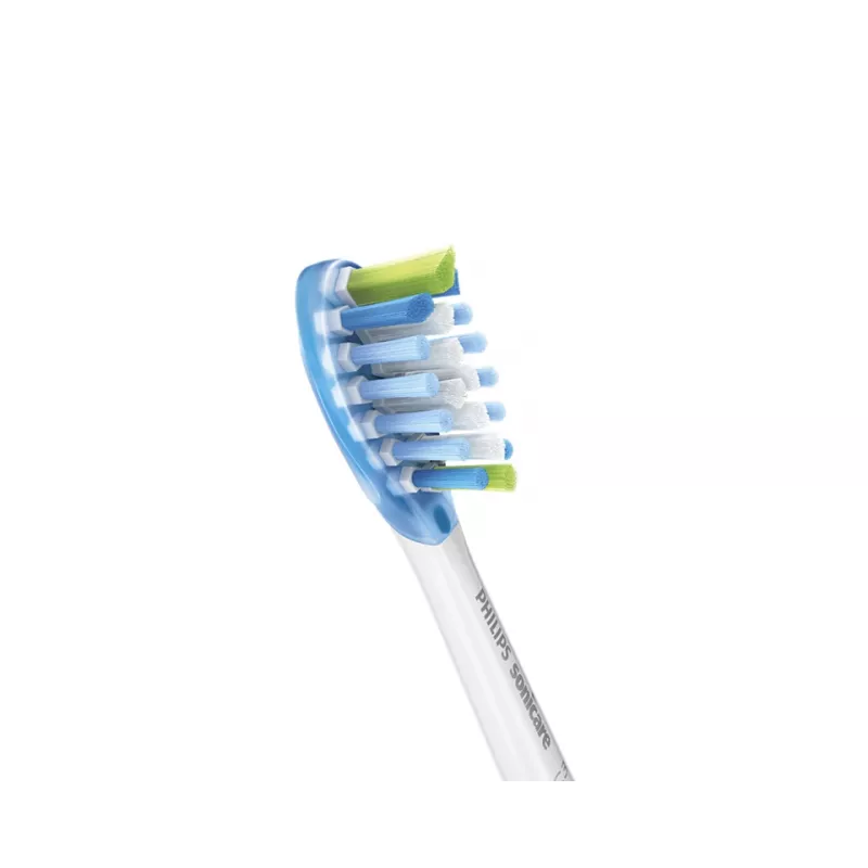 Philips Premium Plaque Defence HX9044/87 4er-Pack Bürstenköpfe, 4 St., Weiß, 3 Monate, Mittel, 62000 Bewegungen pro Minute, Philips