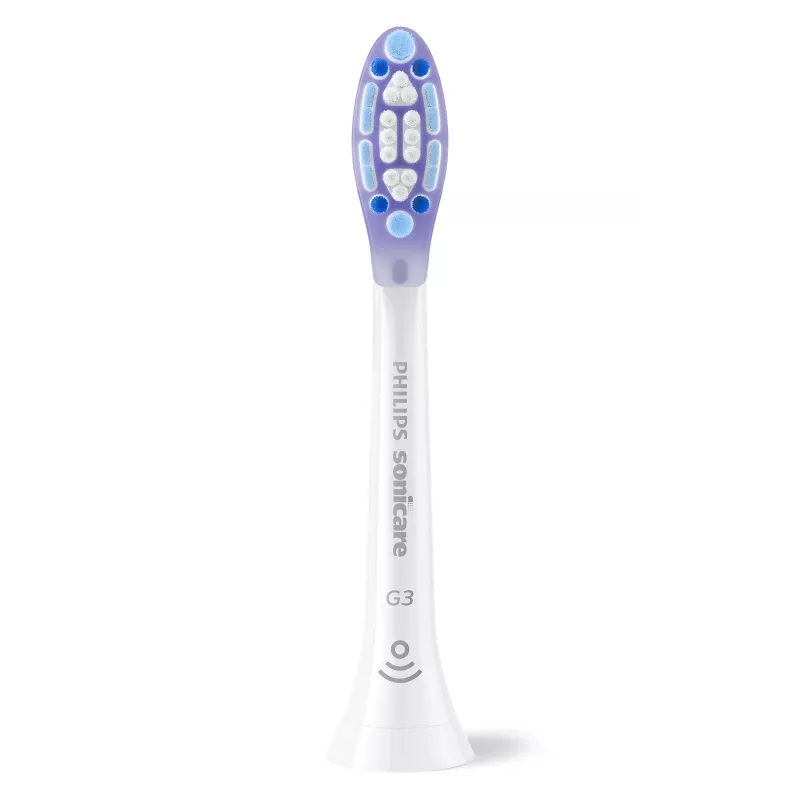 Philips Premium Gum Care HX9054/87 4er-Pack Bürstenköpfe, 4 Stk., Weiß, 3 Monate, Weich, 62000 Bewegungen pro Minute, Philips