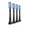 Philips Premium Gum Care HX9054/88 4er-Pack Bürstenköpfe, 4 St., Schwarz, 3 Monate, Weich, 62000 Bewegungen pro Minute, Philips