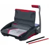 GBC CombBind® CB20 Manuelle Bindemaschine, Plastikbindung, Manuell, 240 Blatt, Schwarz, Rot