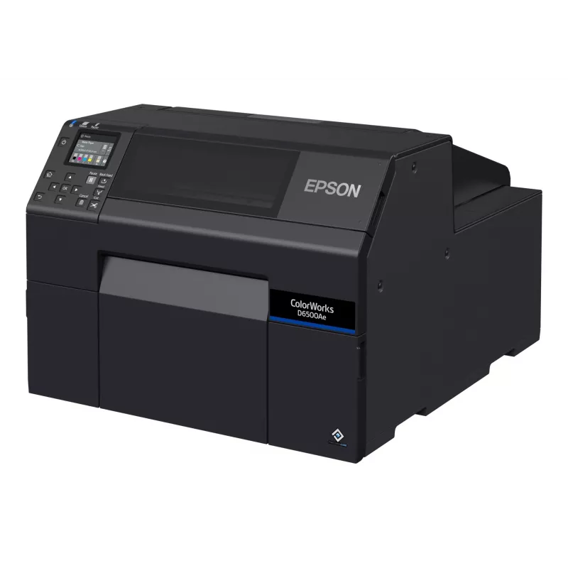 Epson ColorWorks D6500Ae Etikettendrucker Thermotransfer Farbe 1200 x 1200 DPI 85 mm/s Kabelgebunden Ethernet LAN