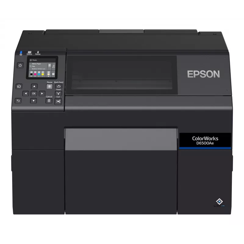 Epson ColorWorks D6500Ae Etikettendrucker Thermotransfer Farbe 1200 x 1200 DPI 85 mm/s Kabelgebunden Ethernet LAN