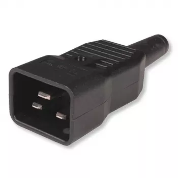 Techly Rack 19 Zoll PDU 12 VDE-Ausgänge mit C20-Stecker und Schalter