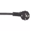 Techly I-CASE M10-4D Stromverteilereinheit (PDU) 4 AC-Ausgänge 1U Schwarz, Silber