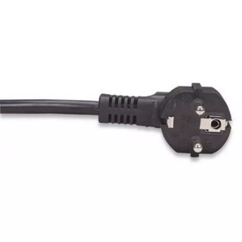 Techly I-CASE M10-4D Stromverteilereinheit (PDU) 4 AC-Ausgänge 1U Schwarz, Silber