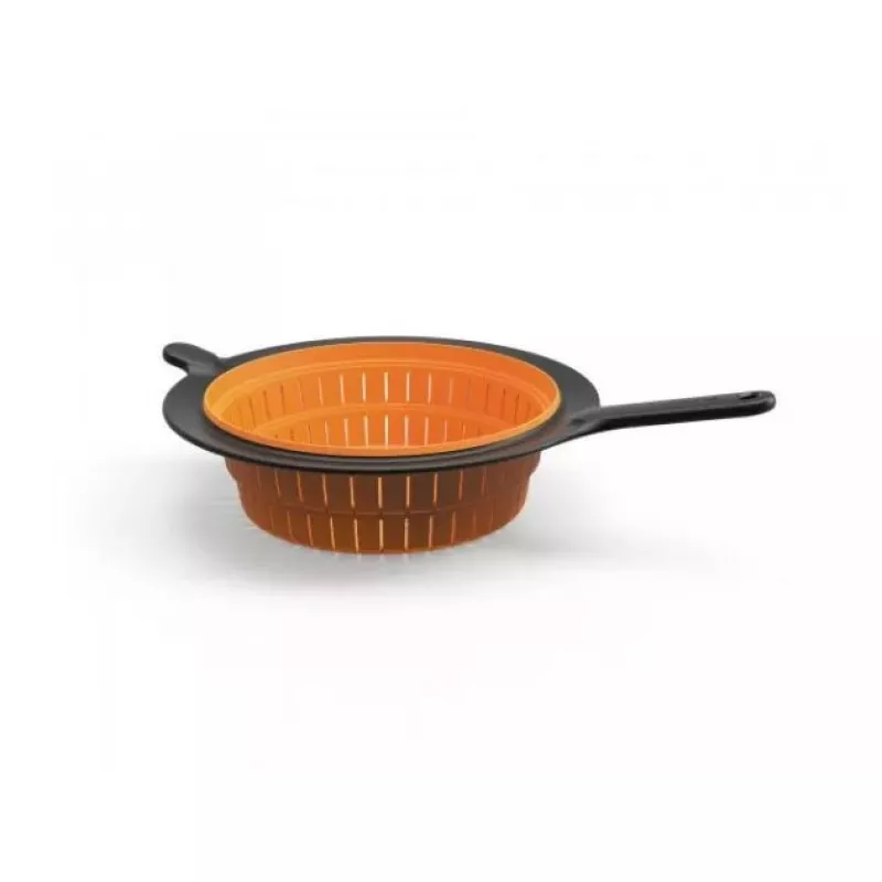Fiskars 1027304 Edelstahlsieb, 22 cm