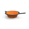 Fiskars 1027304 Edelstahlsieb, 22 cm