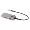 StarTech.com USB-C-Multiport-Adapter – 4K 60Hz HDMI – HDR – 2-Port 5Gbps USB 3.0 Hub – 100W Power Delivery Pass-Through – GbE – Works with Chromebook zertifiziert – Windows/macOS