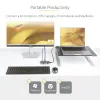 StarTech.com USB-C-Multiport-Adapter – 4K 60Hz HDMI – HDR – 2-Port 5Gbps USB 3.0 Hub – 100W Power Delivery Pass-Through – GbE – Works with Chromebook zertifiziert – Windows/macOS