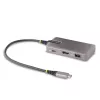 StarTech.com USB-C-Multiport-Adapter - 4K 60Hz HDMI mit HDR - 3-Port-USB-Hub - 100W Power Delivery Durchschleifung - Works With Chromebook zertifiziert - Windows/macOS/iPadOS/Android™