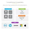 StarTech.com USB-C-Multiport-Adapter - 4K 60Hz HDMI mit HDR - 3-Port-USB-Hub - 100W Power Delivery Durchschleifung - Works With Chromebook zertifiziert - Windows/macOS/iPadOS/Android™