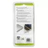 Techly Combination Notebook-Sicherheits-Zahlenschloss für Nano-Slot, 1,8 m, Zahlenschloss, Metall, Stahl, Silber