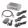 StarTech.com 10-Port USB-C Hub - 8x USB-A/2x USB-C - Self-Powered w/65W Power Supply - USB 3.1 10Gbps - Desktop/Laptop USB Hub w/USB-IF Certified 3ft Locking Kabel, USB C Hub