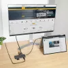 StarTech.com USB-C-Multiport-Adapter – 4K 60Hz HDMI-Video, 3-Port 5Gbit/s USB-A-Hub, 100W USB Power Delivery Durchschleifung/GbE/SD/MicroSD, 30cm Kabel, tragbare Laptop-Dockingstation