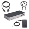 StarTech.com USB-C Triple Monitor Docking Station - HDMI/DP Triple 4k USB-C Dock - 5x USB Hub - GbE - 100W PD - Universal Multi Monitor Docking Station - Thunderbolt 3/4 Kompatibel