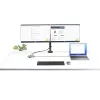 StarTech.com USB-C Triple Monitor Multiport Adapter, Dual 4K 60Hz + 4K 30Hz HDMI & DisplayPort, 3-Port USB 10Gbps Hub, 100W PD Pass-Through, GbE, Travel Dock, Windows & ChromeOS