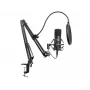 Sandberg Streamer USB Microphone Kit, Studio microphone, -27 dB, 30 - 16000 Hz, 24 bit, 96 kHz, Unidirectional