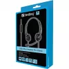 Sandberg USB Office Headset Pro Stereo, Kabelgebunden, Büro/Callcenter, 20 - 20000 Hz, 115 g, Headset, Schwarz