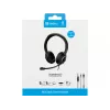 Sandberg MiniJack Chat Headset, Kabelgebunden, Anrufe/Musik, 20 - 20000 Hz, 180 g, Headset, Schwarz