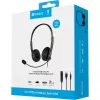 Sandberg 2in1 Office Headset Klinke+USB, Kabelgebunden, Büro/Callcenter, 20 - 20000 Hz, 110 g, Kopfhörer, Schwarz
