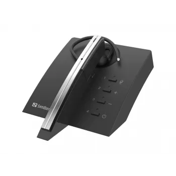 Sandberg Wireless Earset Business Pro, Kabellos, Büro/Callcenter, 20 - 20000 Hz, 107 g, Headset, Schwarz, Grau