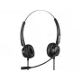 Sandberg USB+RJ9/11 Headset Pro Stereo, Kabelgebunden, Büro/Callcenter, 20 - 7000 Hz, Headset, Schwarz