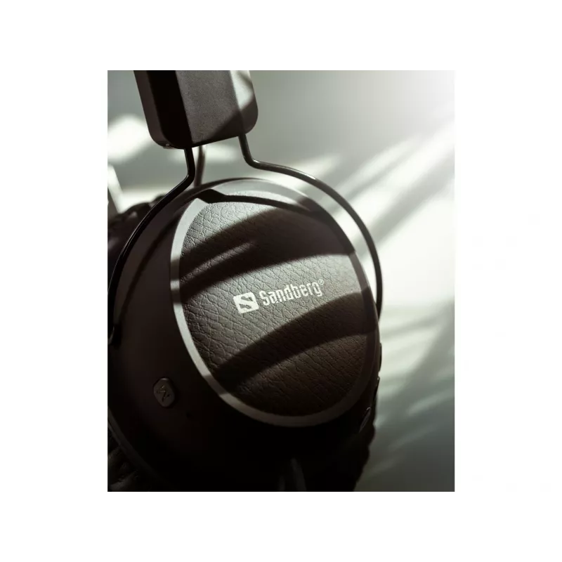 Sandberg kabelloses Headset ANC FlexMic, Kabellos, Gaming, 20 - 20000 Hz, 211 g, Headset, Schwarz