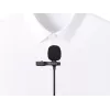 Sandberg Streamer USB Clip-Mikrofon, Lavalier-/Ansteckmikrofon, -38 dB, 50 - 18000 Hz, 16 Bit, 48 kHz, 84 dB