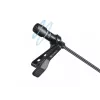 Sandberg Streamer USB Clip-Mikrofon, Lavalier-/Ansteckmikrofon, -38 dB, 50 - 18000 Hz, 16 Bit, 48 kHz, 84 dB