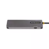 StarTech.com USB-C-Multiport-Adapter, 4K 60Hz HDMI-Video, 3-Port-5Gbps-USB-Hub, 100W Power Delivery Pass-Through, GbE, 30 cm Kabel, Mini-Reisedock, Laptop-Dockingstation