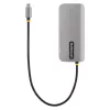 StarTech.com USB-C-Multiport-Adapter, 4K 60Hz HDMI-Video, 3-Port-5Gbps-USB-Hub, 100W Power Delivery Pass-Through, GbE, 30 cm Kabel, Mini-Reisedock, Laptop-Dockingstation