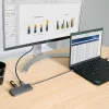 StarTech.com USB-C-Multiport-Adapter, 4K 60Hz HDMI-Video, 3-Port-5Gbps-USB-Hub, 100W Power Delivery Pass-Through, GbE, 30 cm Kabel, Mini-Reisedock, Laptop-Dockingstation