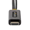 StarTech.com 30cm HDMI-zu-DisplayPort-Adapterkabel, Aktiver 4K 60Hz HDMI 2.0 zu DP 1.2 Konverter, HDR, USB-Bus-Stromversorgung, HDMI-Quelle zu DisplayPort-Monitor für Laptops/PCs