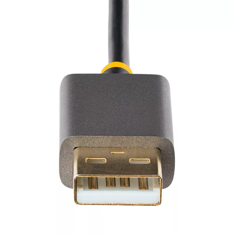 StarTech.com 30cm HDMI-zu-DisplayPort-Adapterkabel, Aktiver 4K 60Hz HDMI 2.0 zu DP 1.2 Konverter, HDR, USB-Bus-Stromversorgung, HDMI-Quelle zu DisplayPort-Monitor für Laptops/PCs