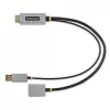 StarTech.com 30cm HDMI-zu-DisplayPort-Adapterkabel, Aktiver 4K 60Hz HDMI 2.0 zu DP 1.2 Konverter, HDR, USB-Bus-Stromversorgung, HDMI-Quelle zu DisplayPort-Monitor für Laptops/PCs