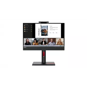 Lenovo ThinkCentre TIO-22 Gen5 Monitor, 54,6 cm (21,5 Zoll), 1920 x 1080 Pixel, Full HD, LED, 6 ms, Schwarz