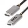 StarTech.com 2 m DisplayPort-auf-HDMI-Adapterkabel, 8K 60Hz, 4K 144Hz, HDR10, DP 1.4 auf HDMI 2.1 aktiver Videokonverter, DisplayPort-Desktop zu HDMI-Monitor, M/M - DisplayPort-auf-HDMI-Kabel