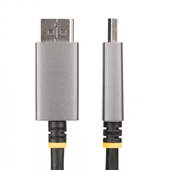 StarTech.com 2 m DisplayPort-auf-HDMI-Adapterkabel, 8K 60Hz, 4K 144Hz, HDR10, DP 1.4 auf HDMI 2.1 aktiver Videokonverter, DisplayPort-Desktop zu HDMI-Monitor, M/M - DisplayPort-auf-HDMI-Kabel
