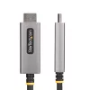 StarTech.com 2 m DisplayPort-auf-HDMI-Adapterkabel, 8K 60Hz, 4K 144Hz, HDR10, DP 1.4 auf HDMI 2.1 aktiver Videokonverter, DisplayPort-Desktop zu HDMI-Monitor, M/M - DisplayPort-auf-HDMI-Kabel